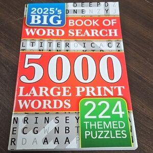 2025's Big Book of Word Searches